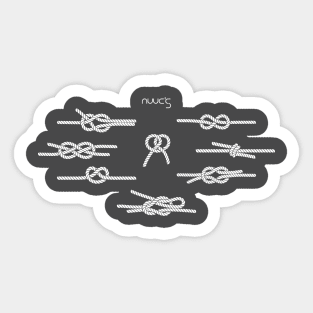 Main Nautical Knots Sticker